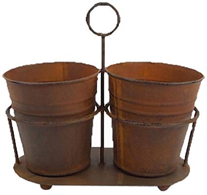 Two Rustic Buckets